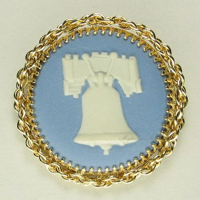 WWJJbroochlibertybell